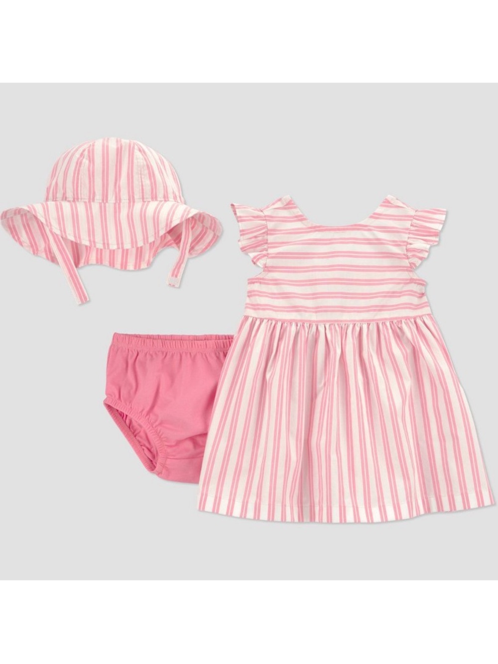 Carter’s Just One You 3pc Striped Dress Set Newborn
